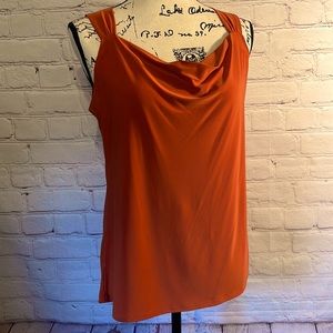 Cato Sleeveless Rust Top